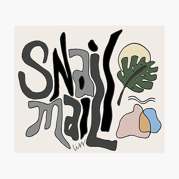 SNAIL MAIL: FAN ART. Photographic Print