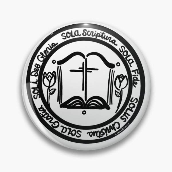 Item preview, Bold Five solas medallion designed and sold by hannaHKyong.