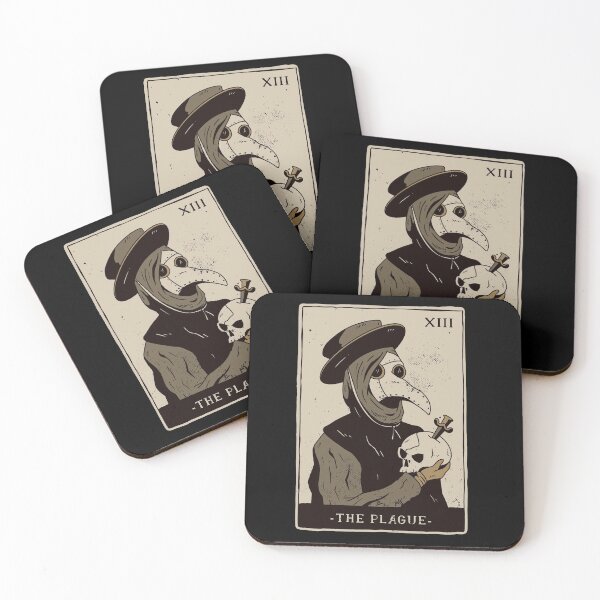 Item preview, Plague Doctor Tarot Card designed and sold by hovmedia.