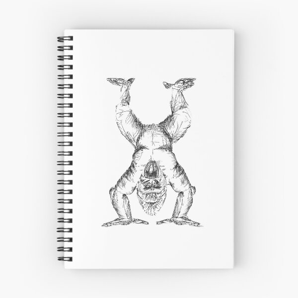 Item preview, Hand Stand Gorilla designed and sold by Beth Gillespie.