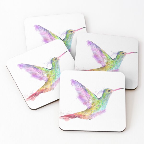 Item preview, Bright Jewel-toned Hummingbird designed and sold by ErinKArtist.