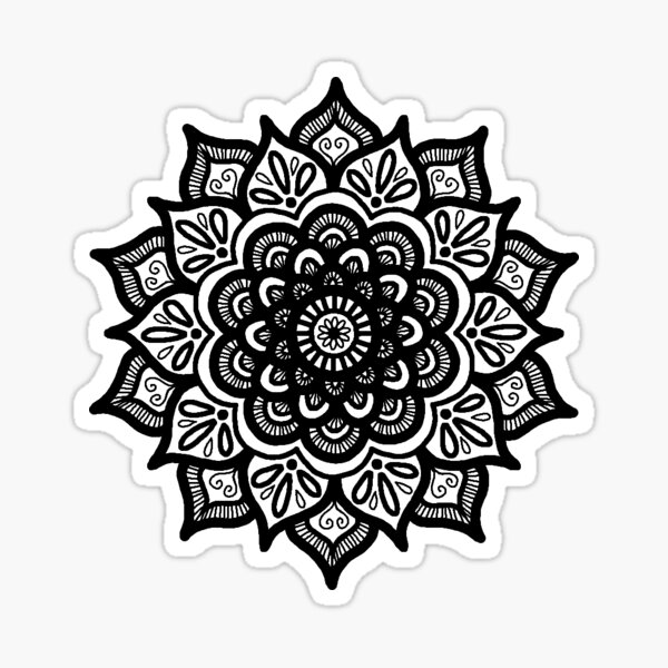 Item preview, flower mandala designed and sold by Sloane Glebas.