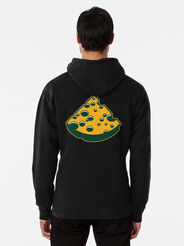 Green Bay Packers Cheesehead Design Pullover Hoodie for Sale by  Stayfrostybro