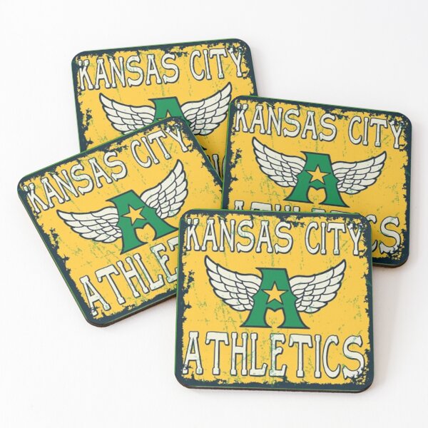 Defunct - Kansas City Athletics Coasters (Set of 4)
