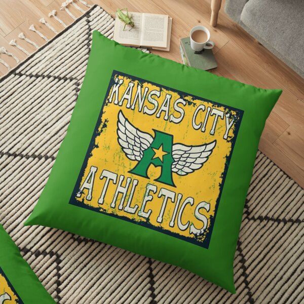Defunct - Kansas City Athletics Floor Pillow