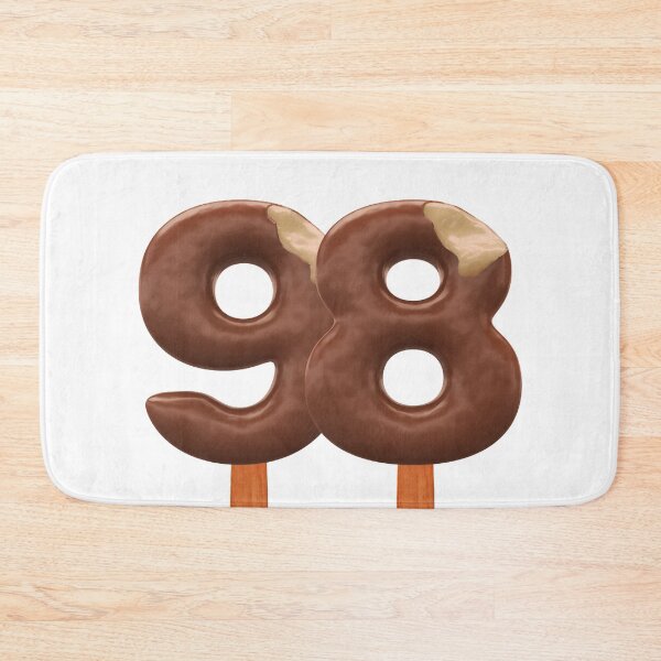 Item preview, 98 Ice Cream Ninenty Eight Number 3d Chocolate designed and sold by HelloFromAja.