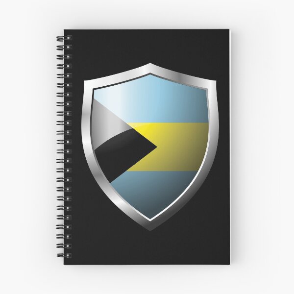 Item preview, Strong Bahamas Flag Shield Country designed and sold by HelloFromAja.