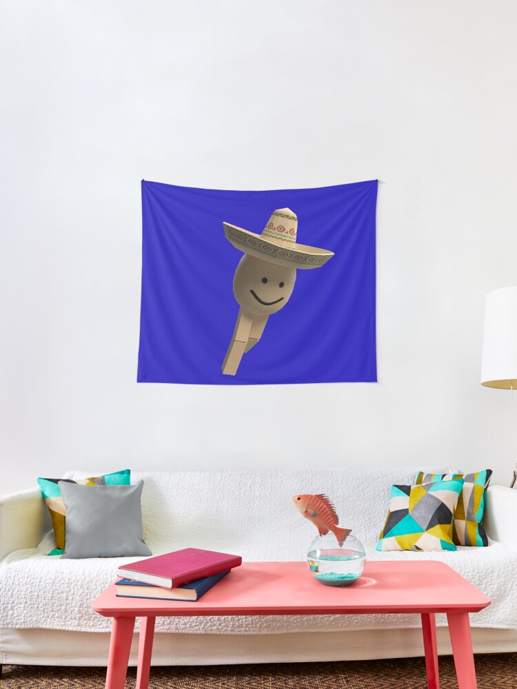 Roblox Funny Poco Loco Egg With Legs Meme Tapestry By Smoothnoob Redbubble - small fish roblox