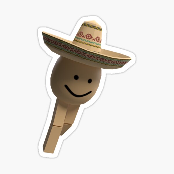 Roblox Hat Stickers Redbubble