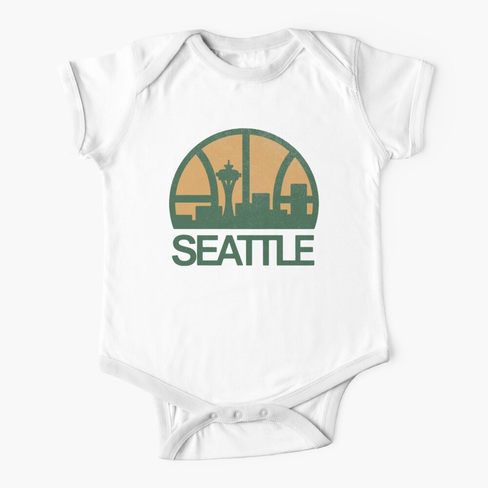 Seattle Sonics Baby One-Piece