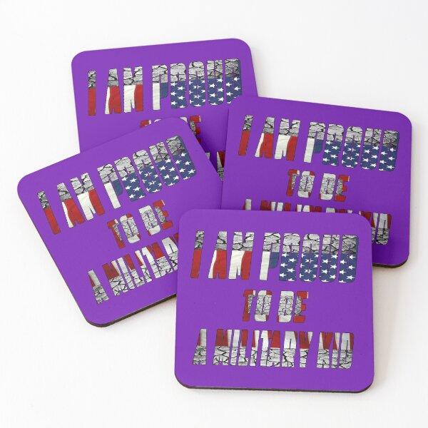 Item preview, I'm Proud To Be A Military Kid designed and sold by cutitoutsir.