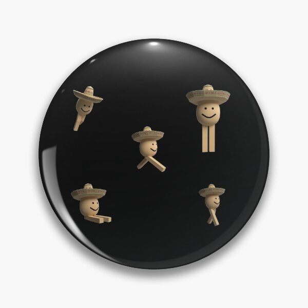 Roblox Hat Pins And Buttons Redbubble - legs meme roblox id