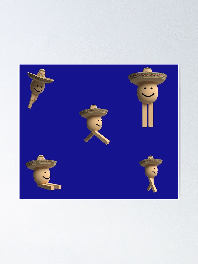 Roblox Poco Loco Egg With Legs Meme Poster By Smoothnoob Redbubble - un poco loco roblox game