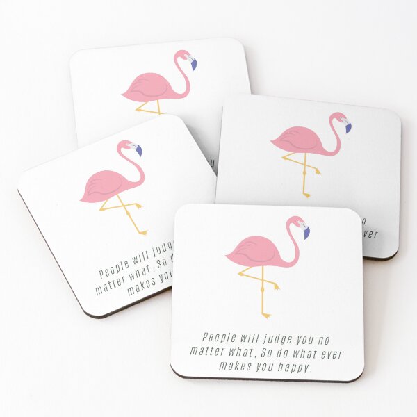 Item preview, Flamingo / ART / quotation designed and sold by mada-official.