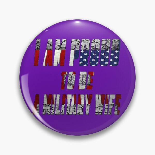 Item preview, I'm Proud To Be A Military Wife designed and sold by cutitoutsir.