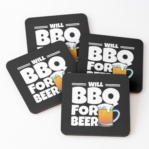 Item preview, Will BBQ For BeerFunny BBQ Lover designed and sold by casestees.