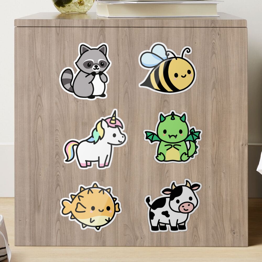 Cute Animal Sticker Pack 5 Sticker for Sale by littlemandyart  Adesivos  planejadores, Adesivos bonitos, Adesivos imprimíveis gratuitos