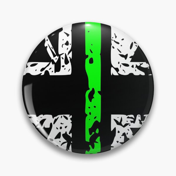 Item preview, thin green line . designed and sold by Chaos Apparel .