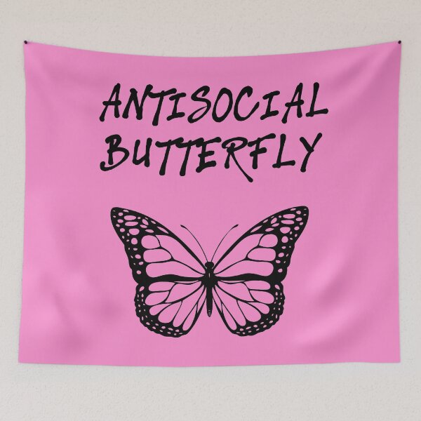 Item preview, Antisocial Butterfly Introvert Homebody  designed and sold by StudioTina.