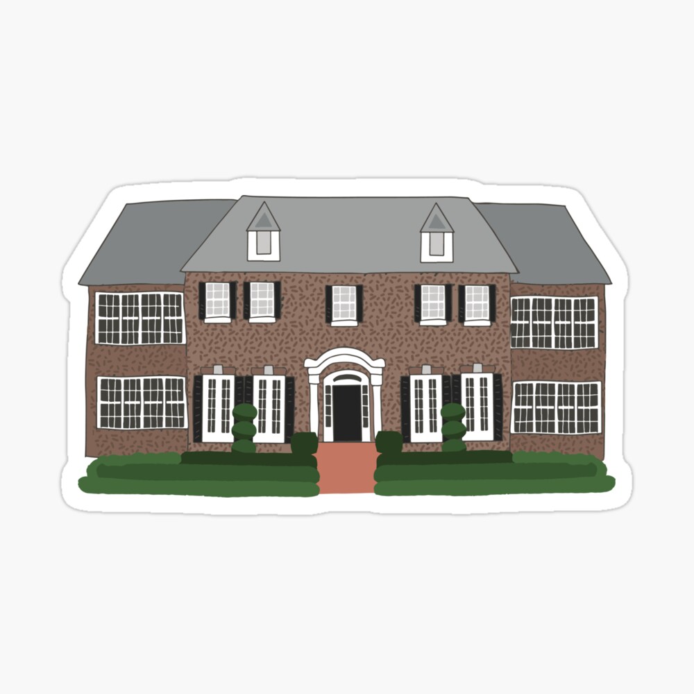 Home Alone House Art Board Print By Candaceneal Redbubble Home Alone House Art Board Print By Candaceneal Redbubble