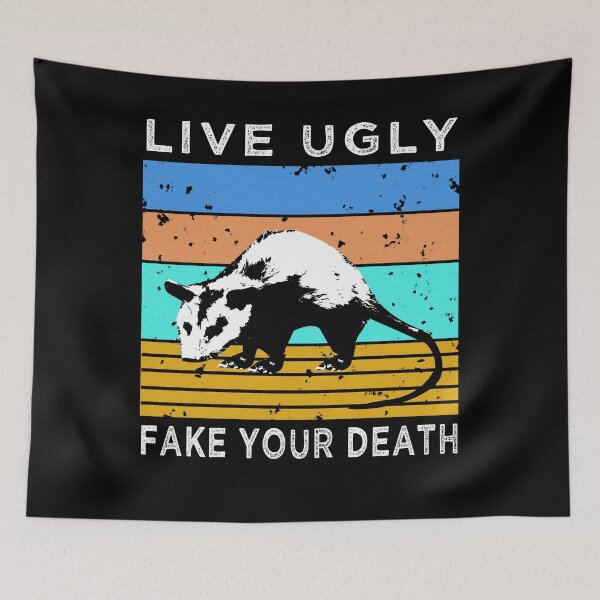Item preview, Live ugly fake your death vintage designed and sold by osamamohamad.