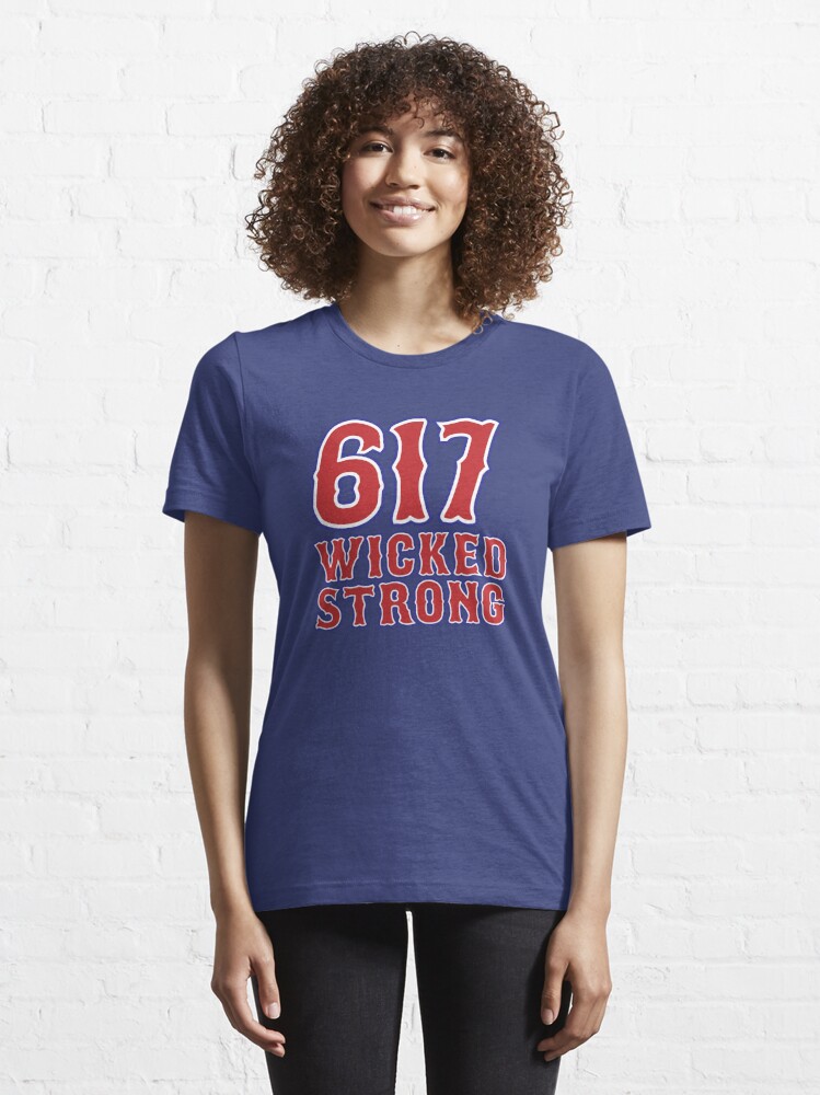 Boston Red Sox T-Shirt Medium 617 Marathon Edition , Boston Strong