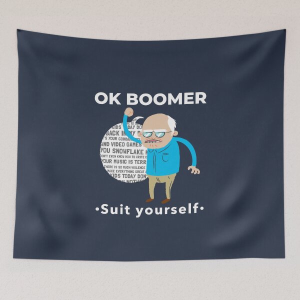 Item preview, Ok Boomer Meme - Suit Yourself Funny Design designed and sold by CLPDesignLab.