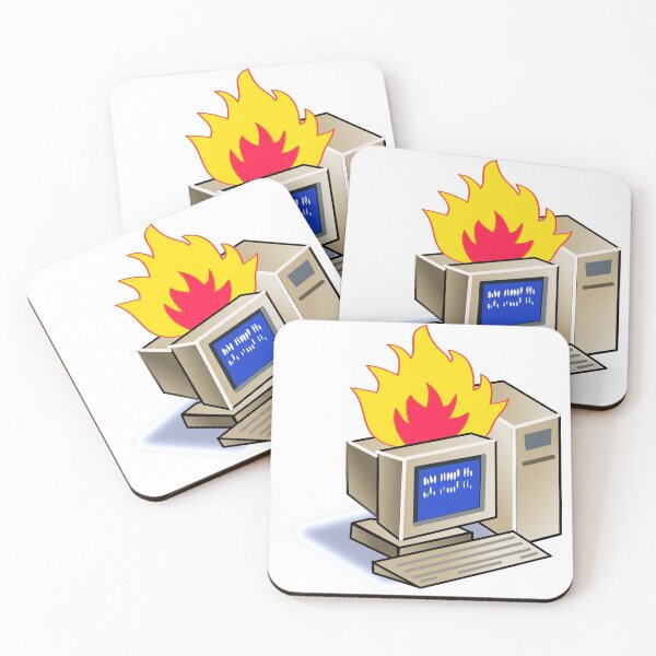 Item preview, Computer on Fire designed and sold by Reethes.