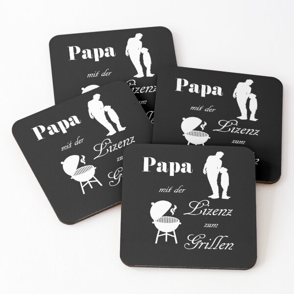 Item preview, Barbecue - dad with the license ... (with son) designed and sold by QuenLotta-Arts.