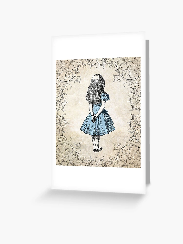 Alice in Wonderland Sepia Vintage Vines Alice in Wonderland Sepia Vintage Vines