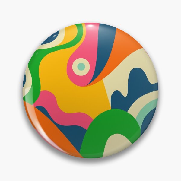 Item preview, Colorful Mid Century Abstract  designed and sold by trajeado14.