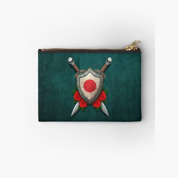 Item preview, Japanese Flag on a Worn Shield and Crossed Swords designed and sold by JeffBartels.