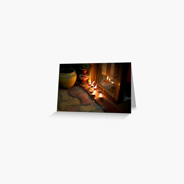Candles Greeting Card