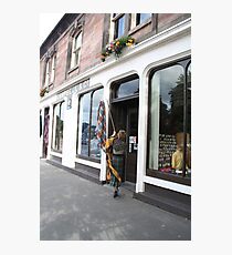 Opening for Tartan Trade - Campbell's shop. Photographic Print
