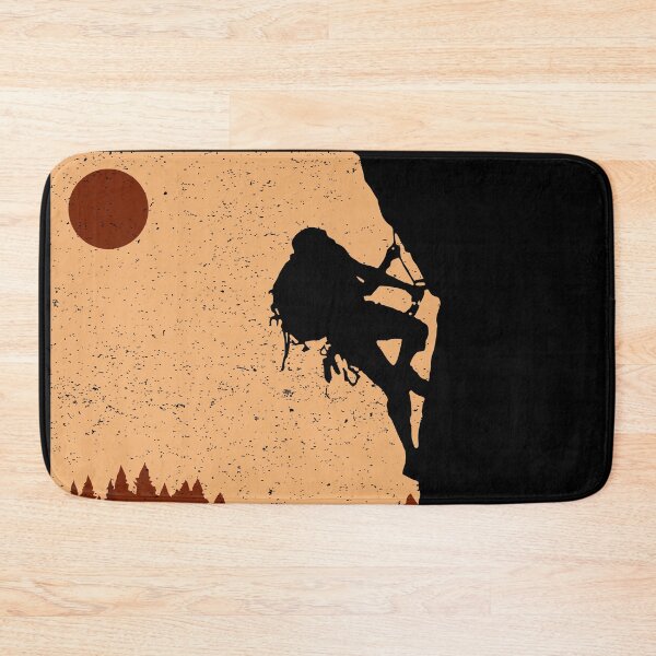 Item preview, Vintage Retro Mountain Rock Climbing Climber Bouldering 70s designed and sold by merchzy.