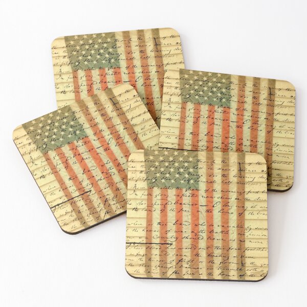Item preview, American Flag and Lyrics to Star Spangled Banner designed and sold by RachelAlbang.