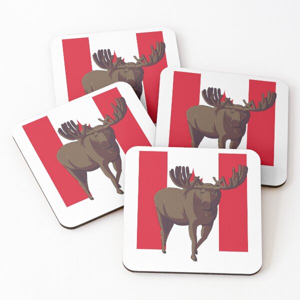 Item preview, Moose Patriotic Canada Day designed and sold by Nosek1ng.
