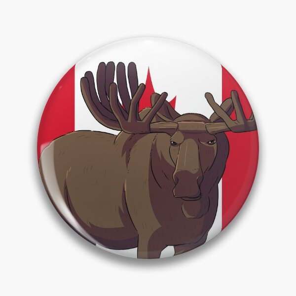Item preview, Moose Patriotic Canada Day designed and sold by Nosek1ng.