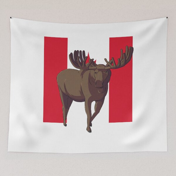 Item preview, Moose Patriotic Canada Day designed and sold by Nosek1ng.