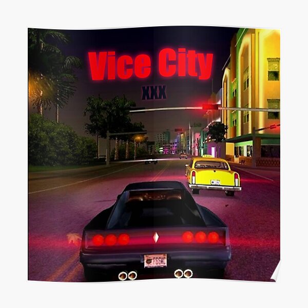 Vice City XXXTentacion Poster