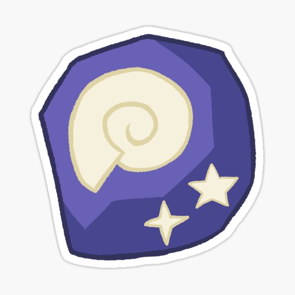 "AC Fossil" Sticker by BlobCatCreation Redbubble