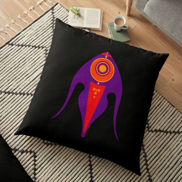 Arctic Peeper Floor Pillow