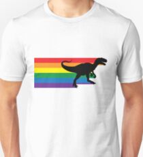 Camiseta unisex Rainbosaurus rex