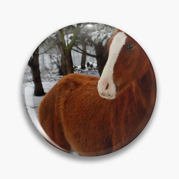 Item preview, Horses in the snow in Golan Heights Israel designed and sold by Matan Hirsch.