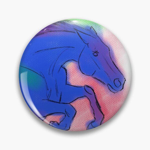 Item preview, Blue Horse Sketch designed and sold by KelleyMorganART.