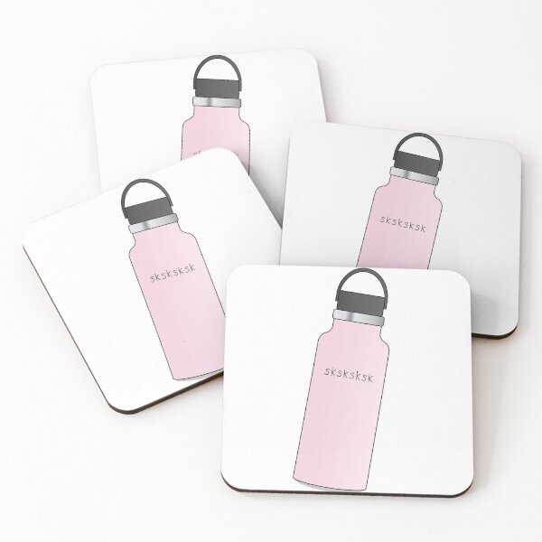 Item preview, Pink Water Bottle Sticker | sksksksk designed and sold by zwyks13.