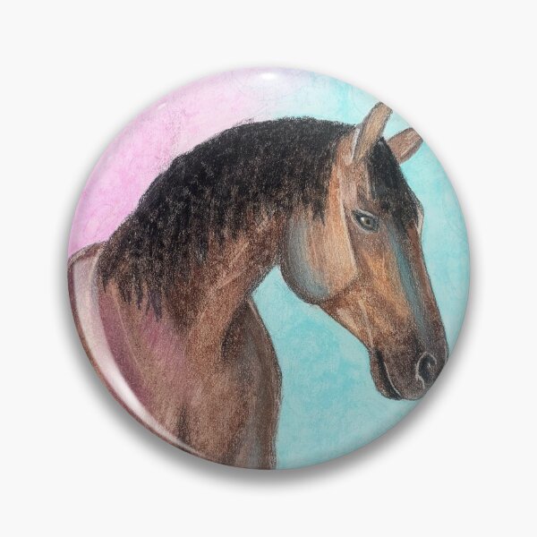 Item preview, Bay Horse Pastel designed and sold by KelleyMorganART.