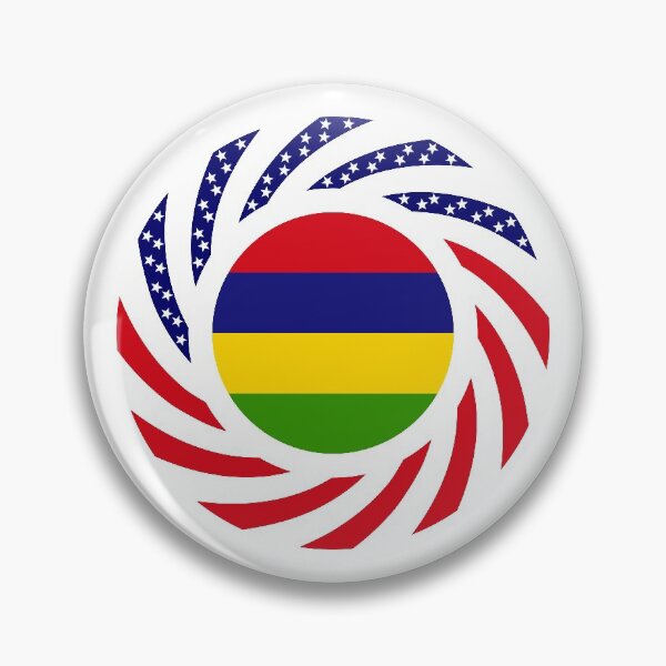 Artikelvorschau, Mauritian American Multinational Patriot Flag Series entworfen und verkauft von Carbon-Fibre Media.
