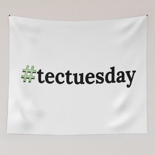 Item preview, Hashtag tec tuesday (Trail's End Camp) designed and sold by Devon Nassau.
