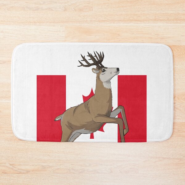 Item preview, Mule Deer Patriotic Canada Day designed and sold by Nosek1ng.